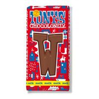 Tony's Chocolonely - Chocoladeletter reep Melk "W" - 180g