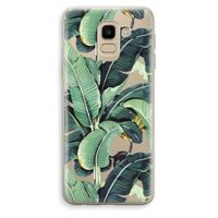 Bananenbladeren: Samsung Galaxy J6 (2018) Transparant Hoesje