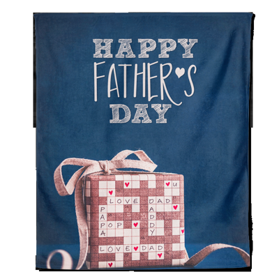 Fleecedeken Vaderdag - Happy Fathersday - Pillow Buddies