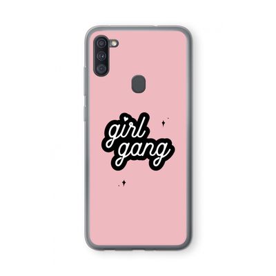 Girl Gang: Samsung Galaxy A11 Transparant Hoesje