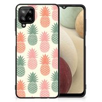 Samsung Galaxy A12 Back Cover Hoesje Ananas