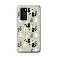 Katten: Huawei P40 Transparant Hoesje
