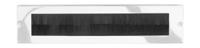 Formani Basics LB535BI tochtborstel - gepolijst RVS