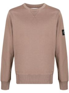 Calvin Klein Jeans sweat en coton - Marron