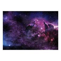 Fotobehang - Purple Nebula 100x70cm - Vliesbehang - thumbnail