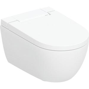 Geberit AquaClean Alba douchewc - 37.5x56.5x40.5cm - spoelrandloos - diepspoel - afstandsbediening - KeraTect - glans wit 146.350.01.1