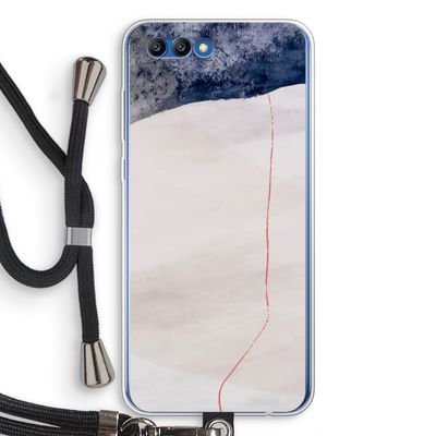 Stone White: Honor 10 Transparant Hoesje met koord