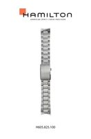 Horlogeband Hamilton H825150 / H695825100 Staal 22mm - thumbnail