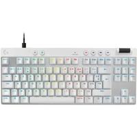 Gaming toetsenbord - Bedraad - Logitech G - Pro X TKL Rapid - AZERTY - Wit