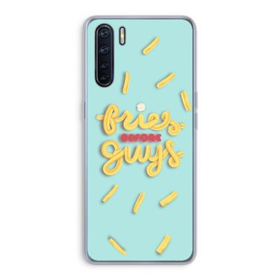 Always fries: Oppo A91 Transparant Hoesje