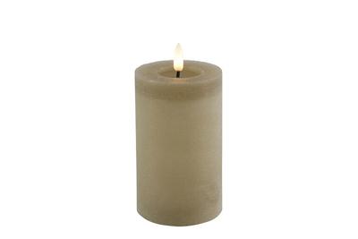Stompkaars rustiek 7,5CM LED ro Lyon M beige
