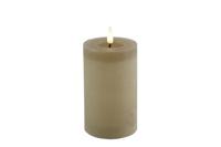 Stompkaars rustiek 7,5CM LED ro Lyon M beige