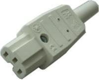 Enzo Apparaat stekker wit 155 graden 10A MK 6173510