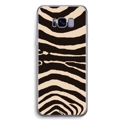Arizona Zebra: Samsung Galaxy S8 Plus Transparant Hoesje
