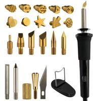 Vaessen Creative • houtbrander set met 23 opzetstukken