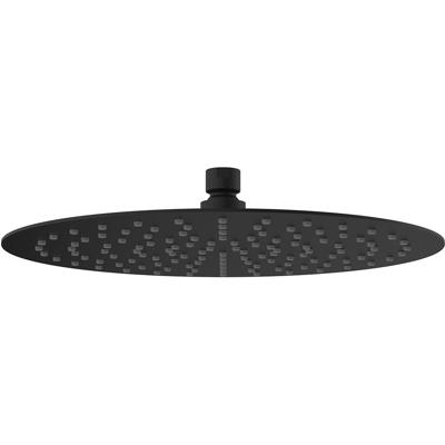 Wiesbaden Ufo Hoofddoucahe - Rond - 30cm - Mat Zwart