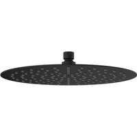 Wiesbaden Ufo Hoofddoucahe - Rond - 30cm - Mat Zwart
