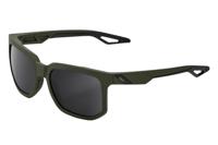 100% Centric Bril Soft Tact Green Black Mirror Lens 100% Centric Bril Soft Tact Green Black Mirror Lens