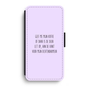 Ochtendhumeur: iPhone XR Flip Hoesje