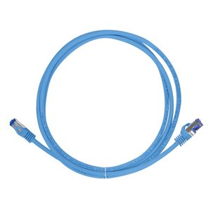 LogiLink C6A026S netwerkkabel Blauw 0,5 m Cat6a S/FTP (S-STP)