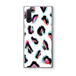 Cheetah color: Samsung Galaxy Note 10 Transparant Hoesje