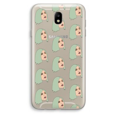 King Kylie: Samsung Galaxy J7 (2017) Transparant Hoesje