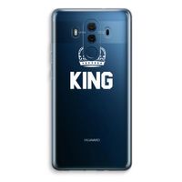 King zwart: Huawei Mate 10 Pro Transparant Hoesje