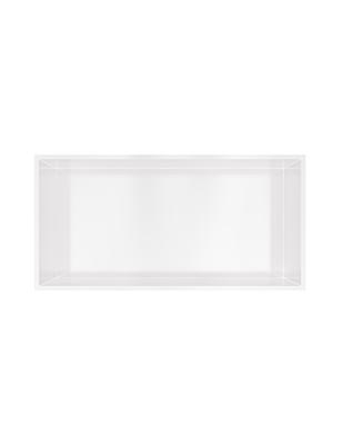 Hotbath &MORE Inbouwnis 30x60x10cm Mat Wit