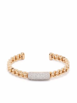 Tirisi bracelet Amsterdam en or rose 18ct serti de diamants