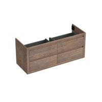 Onderkast Forzalaqua Gela 140x51x60 cm 4 Softclose Lades Eiken Havanna Forzalaqua