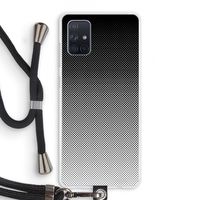Musketon Halftone: Samsung Galaxy A71 Transparant Hoesje met koord