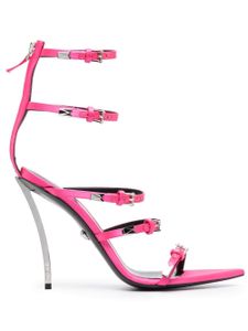 Versace sandales Pin-Point 120 mm à brides - Rose