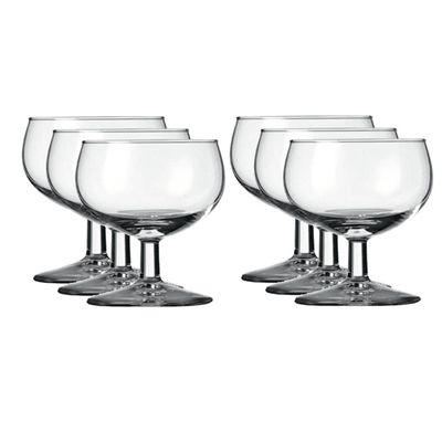 6x Likeurcoupe/borrelglazen 110 ml Gilde - Likeurglazen