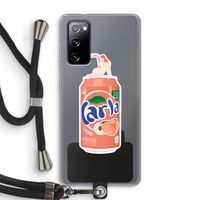 S(peach)less: Samsung Galaxy S20 FE / S20 FE 5G Transparant Hoesje met koord