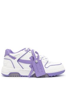 Off-White baskets Out of Office en cuir - Blanc