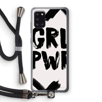 Girl Power #2: Samsung Galaxy A31 Transparant Hoesje met koord