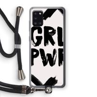 Girl Power #2: Samsung Galaxy A31 Transparant Hoesje met koord