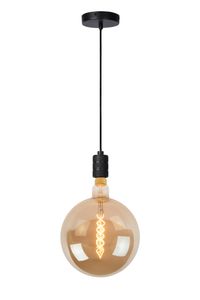 Lucide JOVA - Hanglamp - Ø 10 cm - 1xE27 - Zwart