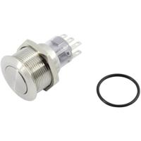 TRU COMPONENTS 1602493 TC-GQ22-A-22/S203 Druktoets 250 V 5 A 2x uit/(aan) Moment IP65 1 stuk(s)