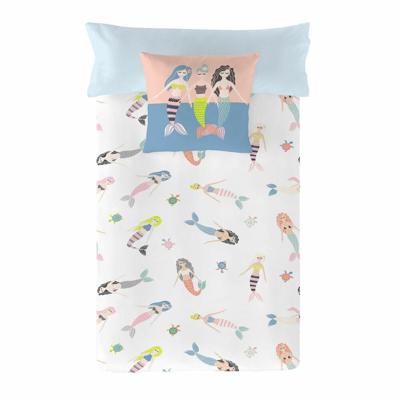 Dekbedovertrek Naturals Mermaids Bed van 80/90 150 x 220 cm