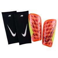 Nike Mercurial Lite Superlock Scheenbeschermers Oranje Neongeel Zwart