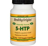 Natuurlijke 5-HTP 100 mg (120 Capsules) - Healthy Origins - thumbnail