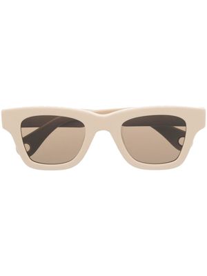 Jacquemus lunettes de soleil à monture carrée - Tons neutres
