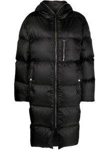 Moncler + Rick Owens doudoune Gimp à patch logo - Noir