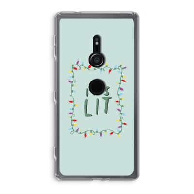 It's Lit: Sony Xperia XZ2 Transparant Hoesje