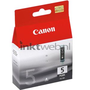 Canon PGI-5Bk inktcartridge 1 stuk(s) Origineel Zwart