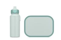 2-delige Mepal lunchset campus cool mint lunchbox + drinkfles pop-up