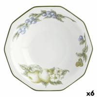 Diep bord Churchill Victorian Orchard Keramisch Porslin (Ø 20,5 cm) (6 Stuks)