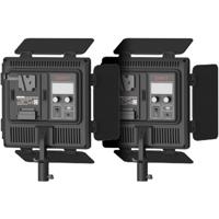 SWIT CL-40D 2x kit Easy-Setup Fanless Bi-color Panel Lights and Tripods