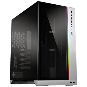 Lian Li O11Dynamic XL (ROG Certified) Midi-tower Gaming-behuizing Zilver Geïntegreerde verlichting, Zijvenster, Stoffilter